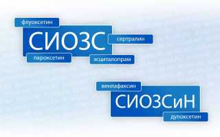 СИОЗС и СИОЗСН — в чем разница?