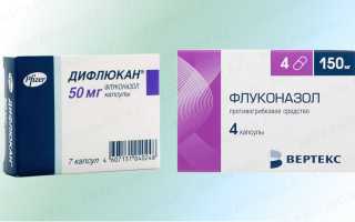 Дифлюкан или Флуконазол