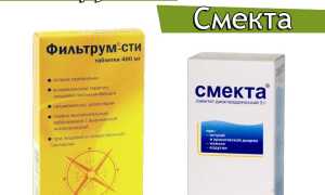 Фильтрум или Смекта?