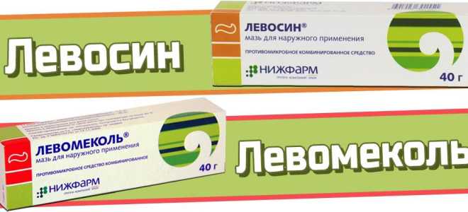 Левосин и Левомеколь — в чем разница?