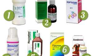 7 препаратов на основе лактулозы