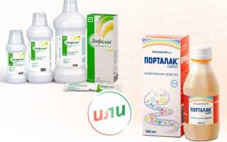 Порталак или Дюфалак — что лучше?