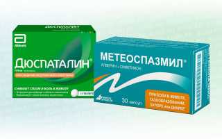 Метеоспазмил или Дюспаталин