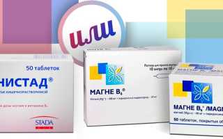 Магнистад или Магне В6?