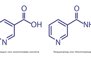 Ниацин, никотиновая кислота или ниацинамид