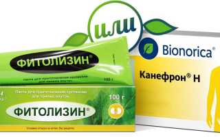 Фитолизин или Канефрон — что лучше?